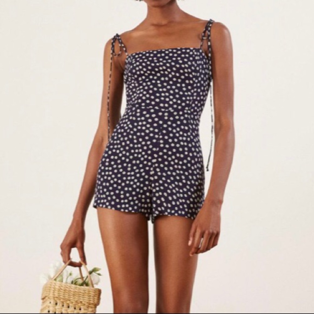 NWOT reformation floral romper